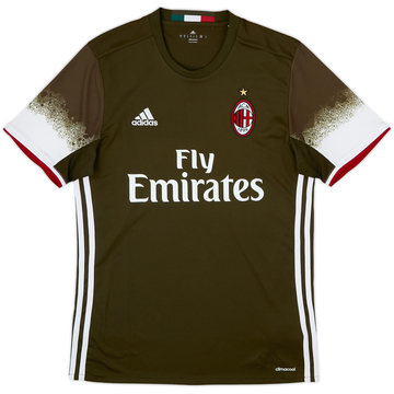 2016-17 AC Milan Third Shirt - 8/10 - (M)