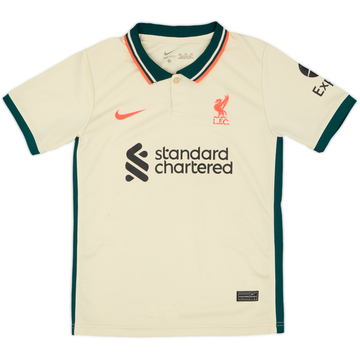 2021-22 Liverpool Away Shirt - 5/10 - (S.Boys)