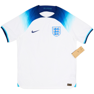 2022-23 England Authentic Home Shirt (L)