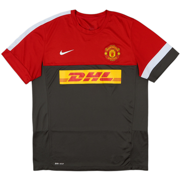 2012-13 Manchester United Nike Training Shirt - 8/10 - (L)