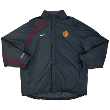 2004-05 Manchester United Nike Padded Bench Coat - 9/10 - (XXL)