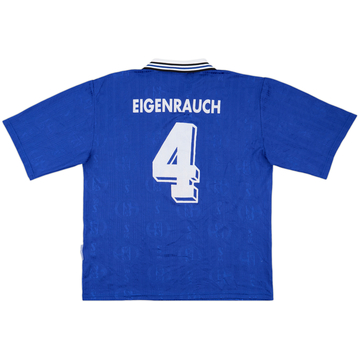 1997-98 Schalke Home Shirt Eigenrauch #4 - 8/10 - (L)