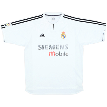 2003-04 Real Madrid Home Shirt - 5/10 - (L)