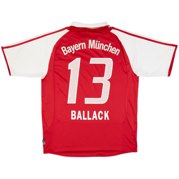 2003-04 Bayern Munich Home Shirt Ballack #13 - 5/10 - (M)