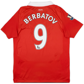 2010-11 Manchester United Home Shirt Berbatov #9 - 5/10 - (XL.Boys)