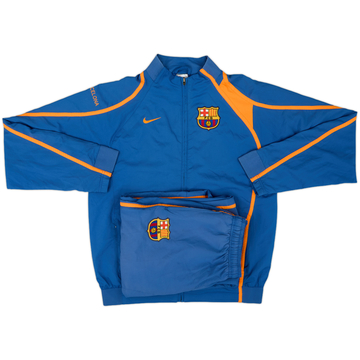 2007-08 Barcelona Nike Tracksuit - 9/10 - (L)