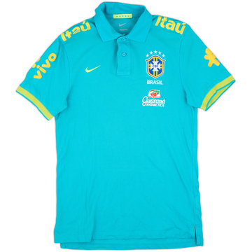 2012 Brazil Nike Polo Shirt - 8/10 - (M)