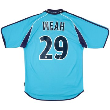 2000-01 Olympique Marseille Away Shirt Weah #29 - 7/10 - (S)