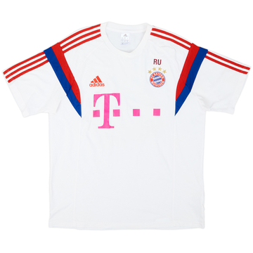 2013-14 Bayern Munich adidas Staff Issue Cotton Tee 'RU' - 7/10 - (XL)
