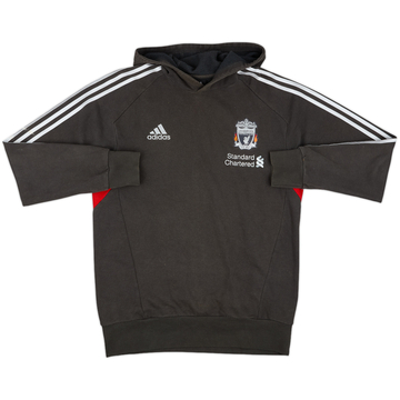 2011-12 Liverpool adidas Hooded Sweat Top - 7/10 - (M/L)