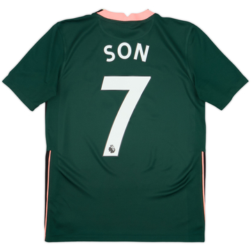 2020-21 Tottenham Away Shirt Son #7 - 9/10 - (XL.Boys)