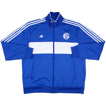 2017-18 Schalke adidas Track Jacket - 9/10 - (XXL)