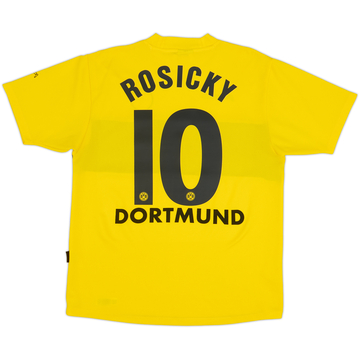 2002-03 Borussia Dortmund Home Shirt Rosicky #10 - 5/10 - (M)