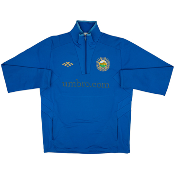 2011-12 Linfield Umbro 1/4 Zip Drill Top - 8/10 - (L)