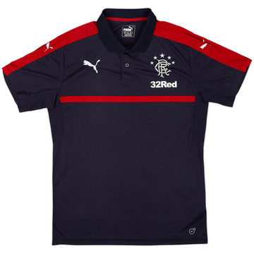 2016-17 Rangers Puma Polo Shirt - 7/10 - (L)