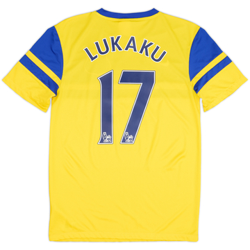 2013-14 Everton Away Shirt Lukaku #17 - 8/10 - (S)