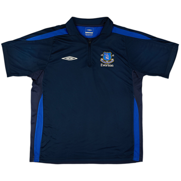2004-05 Everton Umbro 1/4 Zip Training Shirt - 5/10 - (L)