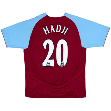 2003-04 Aston Villa Home Shirt Hadji #20 - 8/10 - (S)