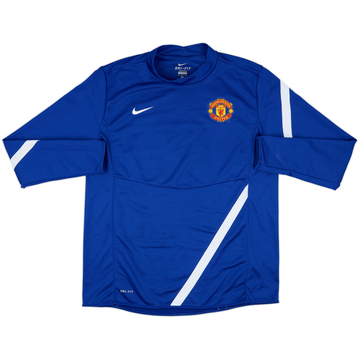 2011-12 Manchester United Nike Drill Top - 8/10 - (XL)