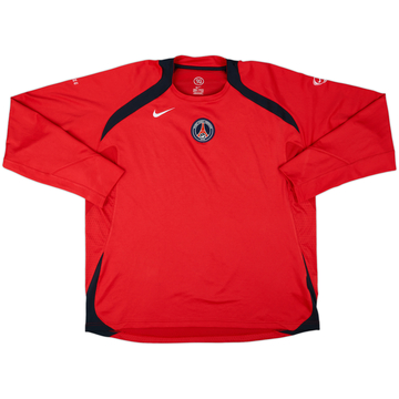 2006-07 Paris Saint-Germain Nike Training L/S Shirt - 9/10 - (XXL)