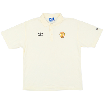 1998-99 Manchester United Umbro Polo Shirt - 5/10 - (XL)