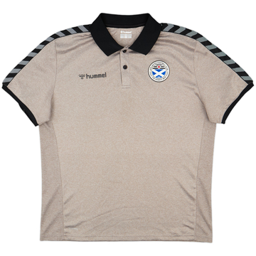 2020-21 Ayr United Hummel Polo Shirt - 8/10 - (XL)