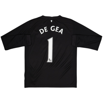 2014-15 Manchester United GK Shirt De Gea #1 - 6/10 - (XL.Boys)