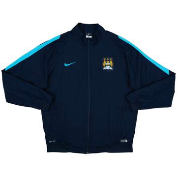 2015-16 Manchester City Nike Track Jacket - 7/10 - (XL)