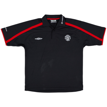 2000-01 Manchester United Umbro Polo Shirt - 5/10 - (L)