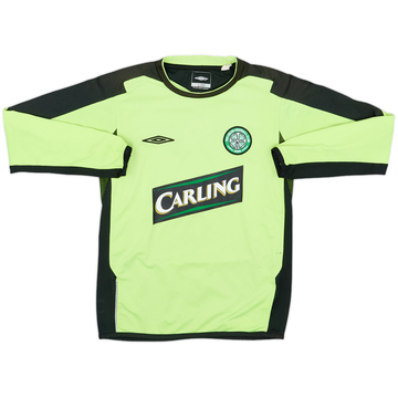 2004-05 Celtic GK Shirt - 9/10 - (S.Boys)