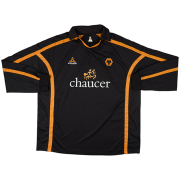 2005-06 Wolves Away L/S Shirt - 10/10 - (4XL)