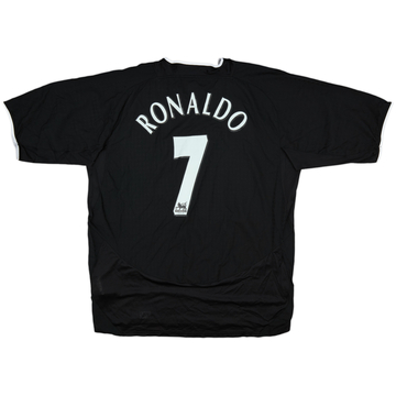 2003-05 Manchester United Away Shirt Ronaldo #7 - 8/10 - (XL)