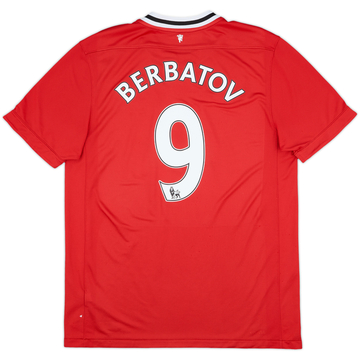 2011-12 Manchester United Home Shirt Berbatov #9 - 5/10 - (L)