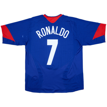 2005-06 Manchester United Away Shirt Ronaldo #7 - 6/10 - (L)