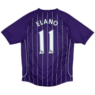 2007-08 Manchester City Away Shirt Elano #11 - 9/10 - (L)