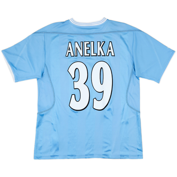 2003-04 Manchester City Home Shirt Anelka #39 - 8/10 - (M)