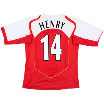 2004-05 Arsenal Home Shirt Henry #14 - 8/10 - (M)