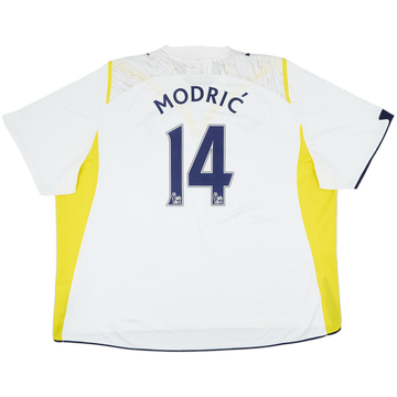 2009-10 Tottenham Home Shirt Modric #14 - 6/10 - (5XL)