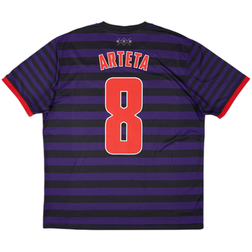 2012-13 Arsenal Away Shirt Arteta #8 - 7/10 - (XL)