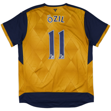 2015-16 Arsenal Away Shirt Ozil #11 - 9/10 - (XL)