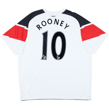 2010-12 Manchester United Away Shirt Rooney #10 - 7/10 - (XXL)