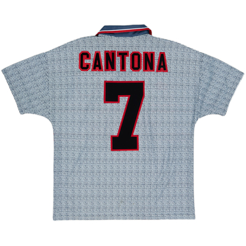 1995-96 Manchester United Away Shirt Cantona #7 - 8/10 - (M)