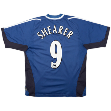 2001-02 Newcastle Away Shirt Shearer #9 - 7/10 - (M)