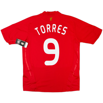 2008-10 Liverpool Home Shirt Torres #9 (XL.Boys)