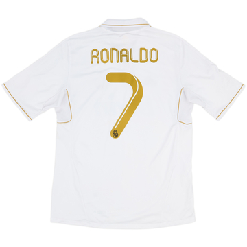 2011-12 Real Madrid Home Shirt Ronaldo #7 - 7/10 - (L)