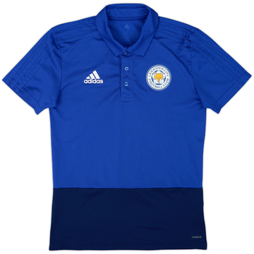 2017-18 Leicester City adidas Polo Shirt - 9/10 - (S)