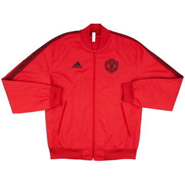 2019-20 Manchester United adidas Track Jacket - 10/10 - (S)