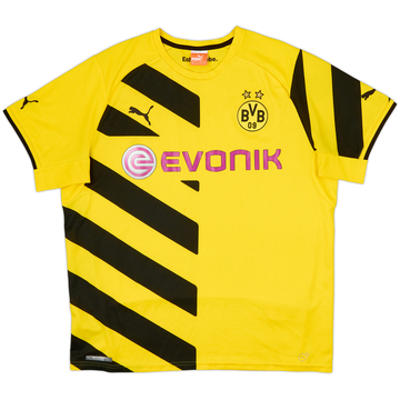 2014-15 Borussia Dortmund Home Shirt - 6/10 - (XL)