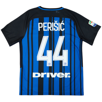 2017-18 Inter Milan Home Shirt Perisic #44 - 5/10 - (M)