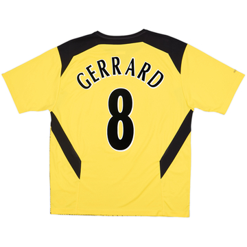 2004-06 Liverpool Away Shirt Gerrard #8 - 7/10 - (L)